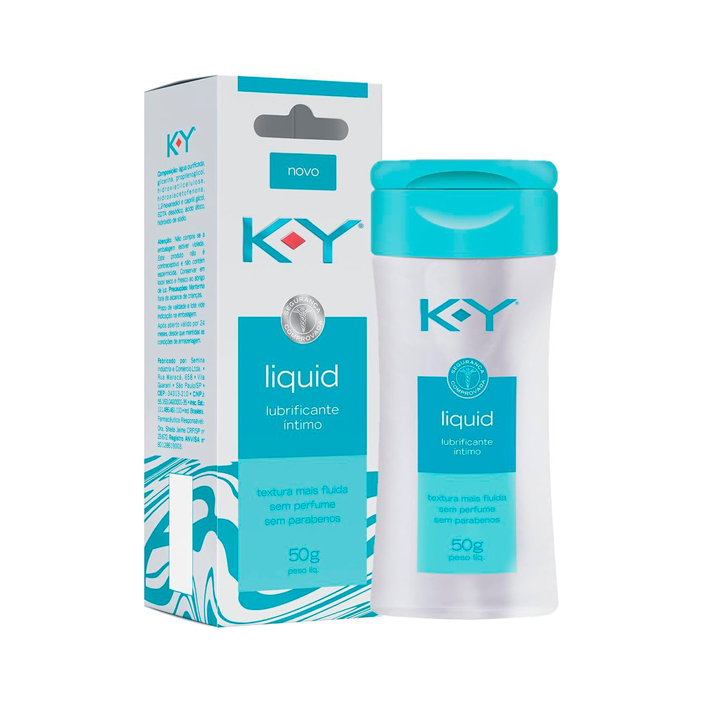 Lubrificante com Textura Fluida e Sem Perfume - 50g | K-Y
