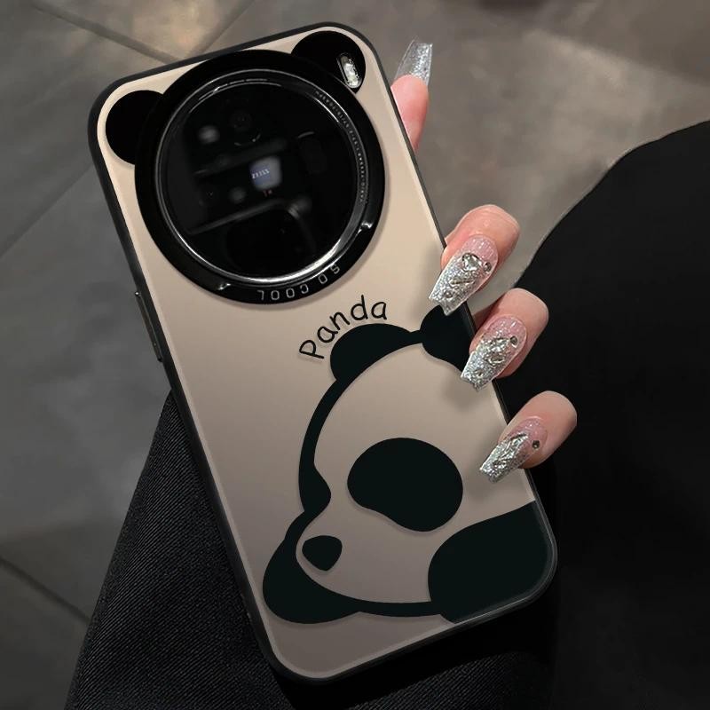 Capinha capa Fosco Anti impac silicone Panda fofo para Redmi note 8 9 11 12c 13c 14c Poco X3 X5 X6 F6 M4 Pro em Oferta na Shopee