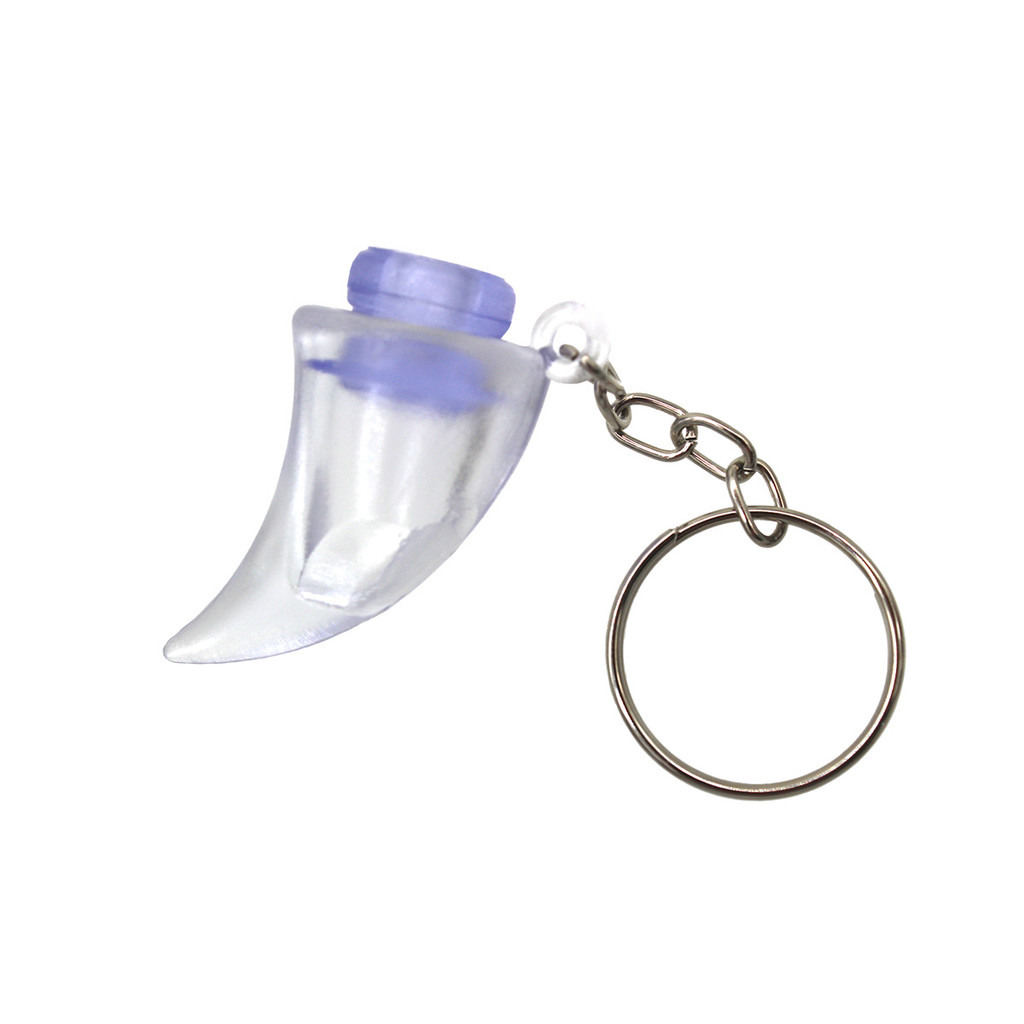 50 Chaveiro Shofar Chifre Reservatório Transparente Porta Óleo de Unção para Campanhas