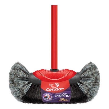 Vassoura Bola de Pelo Natural e Sintetico Para Ceramica Porcelanato Laminado Teto Com Cabo Condor em Oferta na Shopee