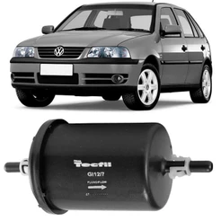 Filtro Combustível Gol G3 G4 1.0 1.6 1.8 2003 A 2009 Tecfil