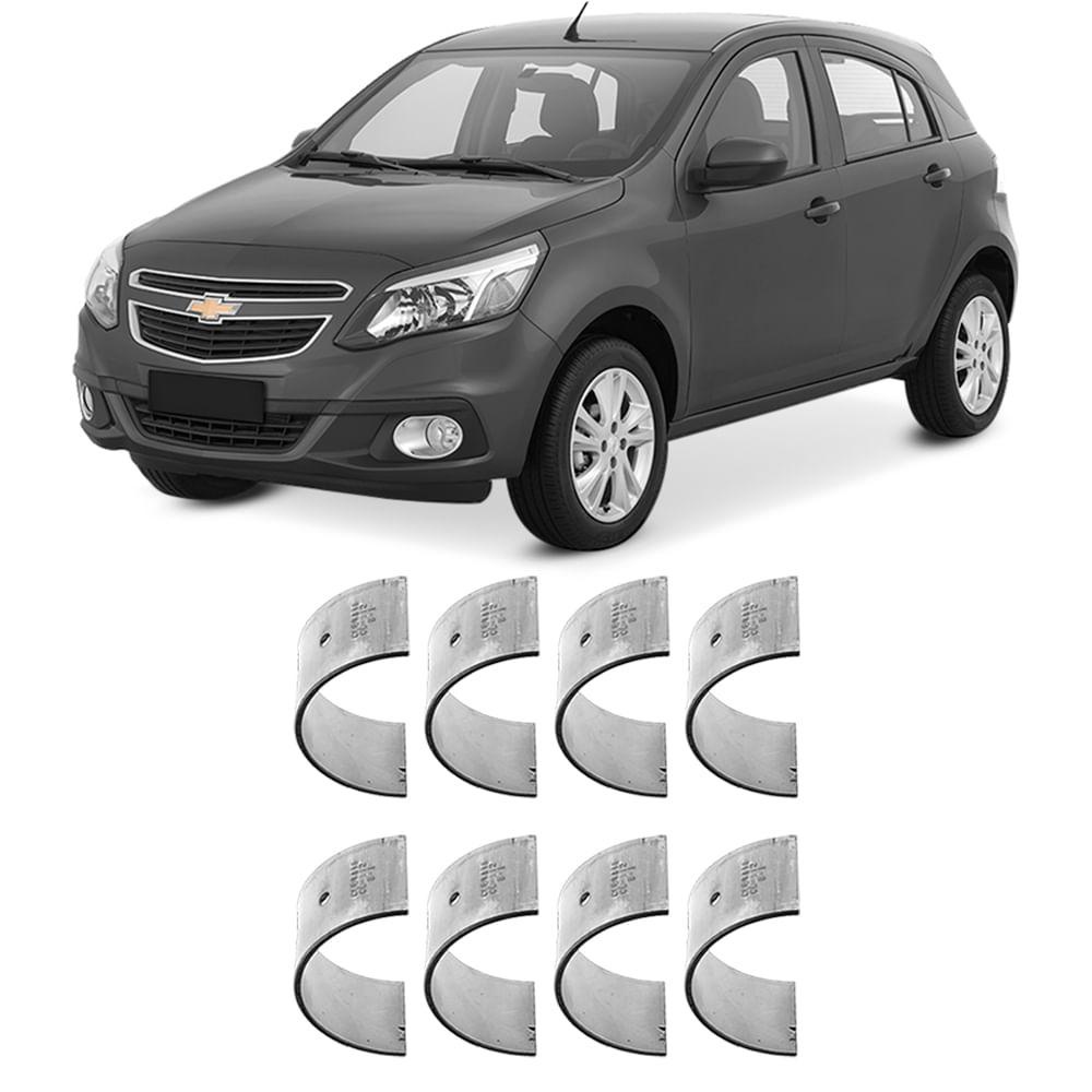 Bronzina Casquilho Biela STD Agile Cobalt Onix 2010 a 2021 Metal Leve SBB271 em Oferta na Shopee