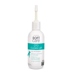 Solução de Limpeza Ouvidos Cachorro Gato Soft Care Oto Clean Up - 100mL