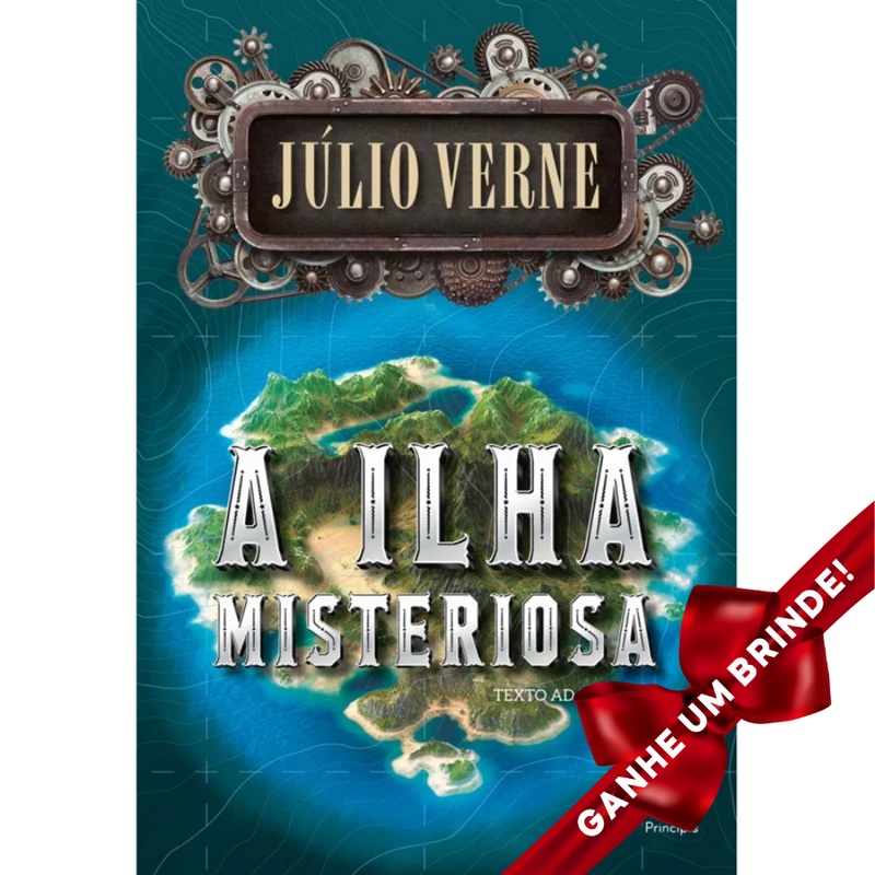 Livro A Ilha Misteriosa Júlio Verne - Ciranda Cultural Clássico Da Literatura Aventura Mistério