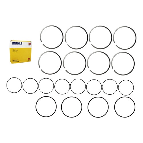 Jogo Anél Motor Fox Gol Saveiro Golf 1.6 16v Msi 0,50 Mahle em Oferta na Shopee