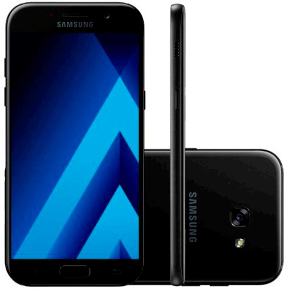 Usado: Smartphone Samsung Galaxy A5 64GB 2017 Preto - Excelente