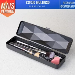 Estojo Porta Escova Pasta Dente Viagem Bolsa Mochila Maquiagem