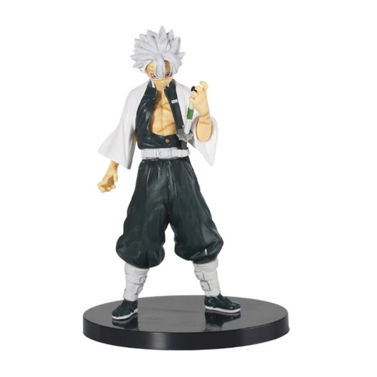 Sanemi Shinazugawa - Action Figure - Figura de Ação - Kimetsu No Yaiba Action - Demon Slayer Boneco