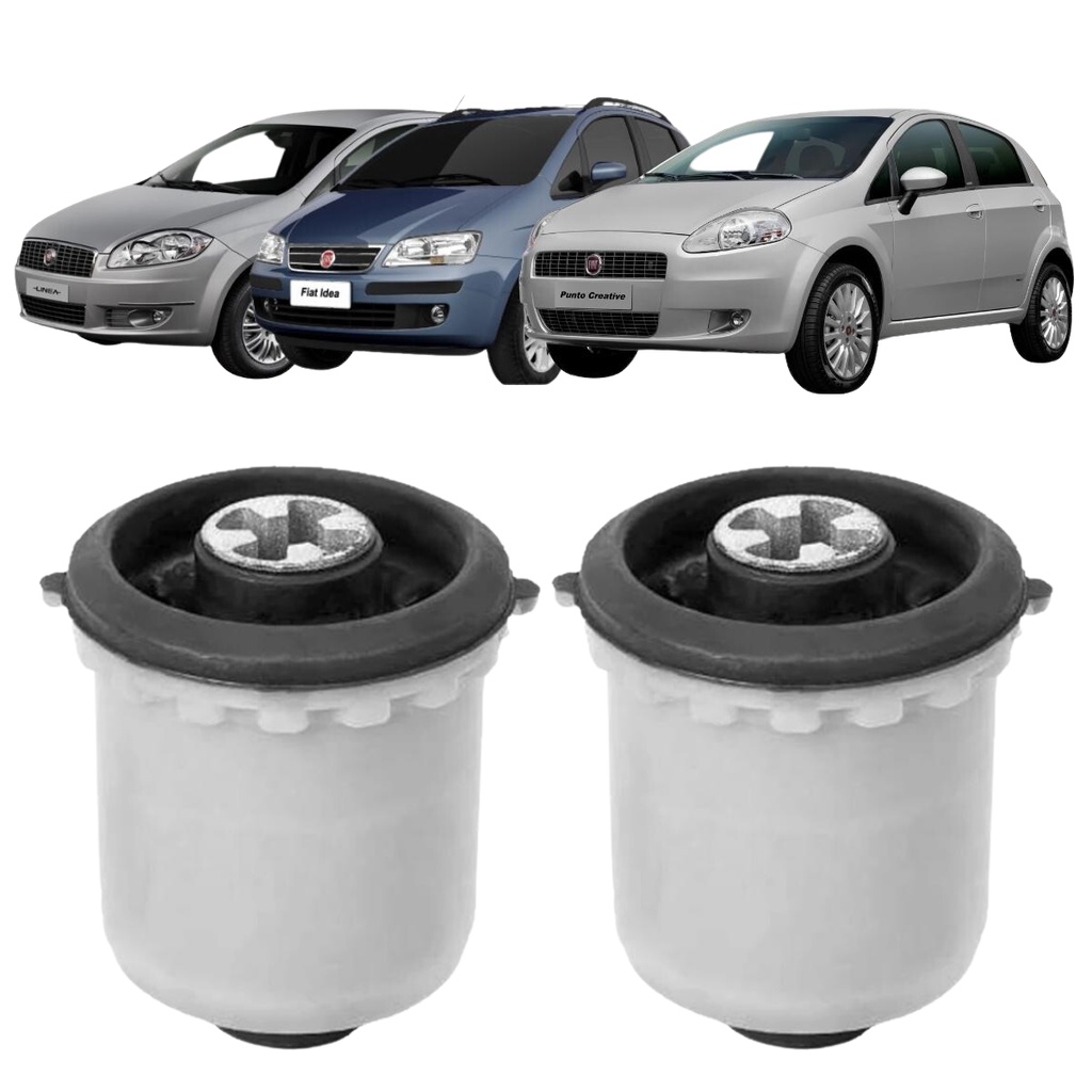 Par Buchas Do Eixo Traseiro Fiat Punto Idea Linea