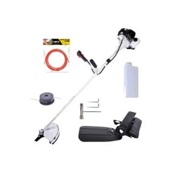 Roçadeira Gasolina 42,7cc Tbc43h Toyama + Kit Rolo Fio de Nylon