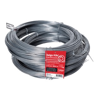 Arame galvanizado Belgo Kilo 2,10 - 1kg