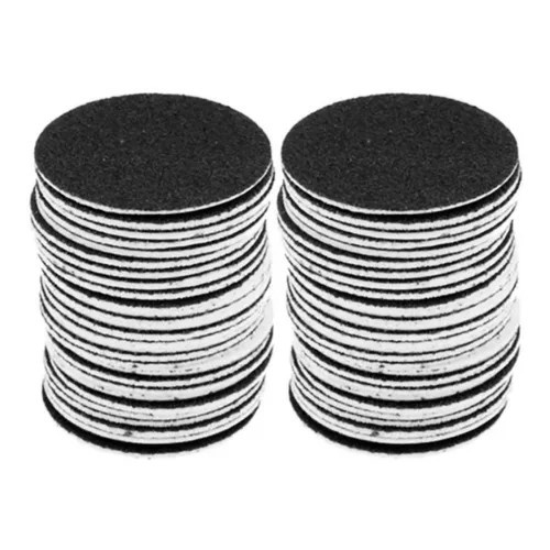 Refil Lixa de Pé com 100 unidades Grão 80 Grossa Preta Podolix 2,5cm 3737 em Oferta na Shopee