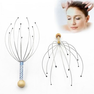 Kit com 3 Massageadores De Cabeça Arame Cafune Relaxante Anti Stress