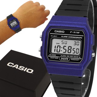 Relógio Casio Vintage Azul Digital Original Prova D