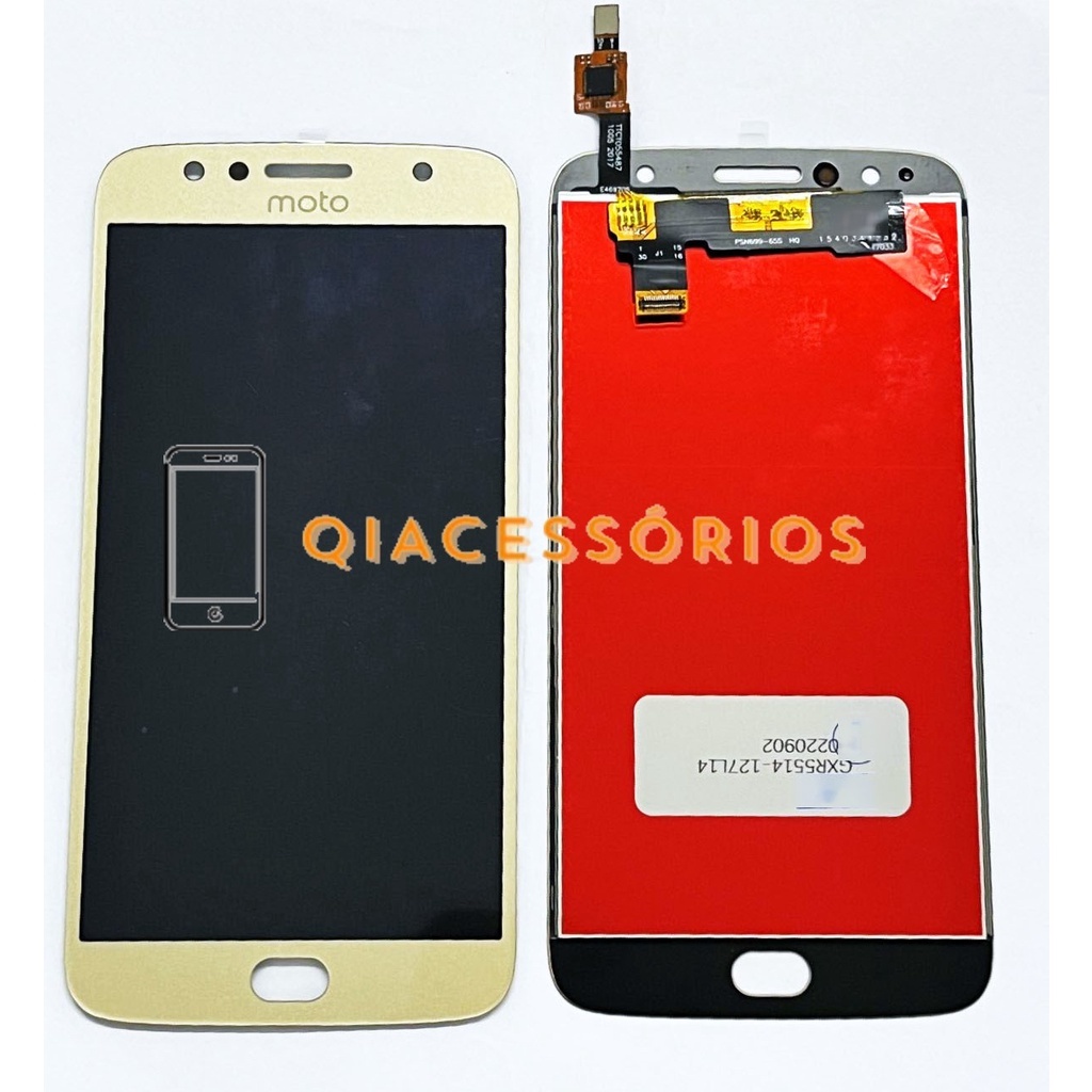 Display Tela Frontal Touch Moto G5s PLUS XT1802 Envio Já - detalhe