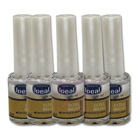 Base Extra brilho ideial argan kit com 4 unidades em Oferta na Shopee