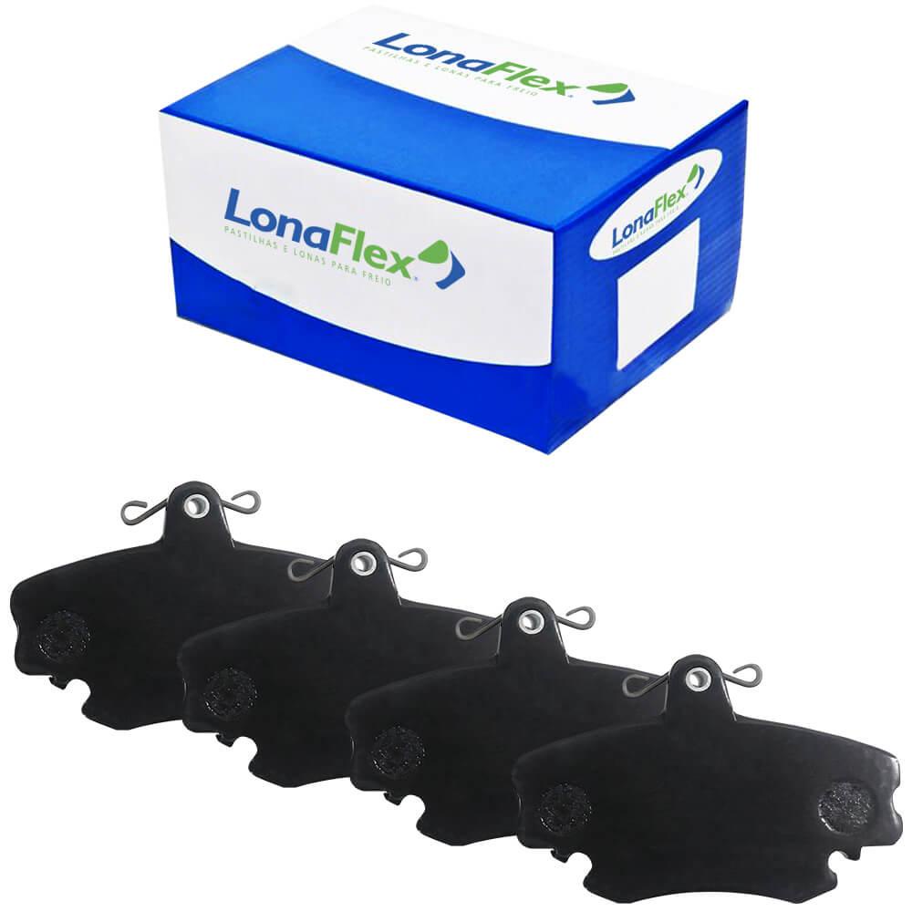 Kit Pastilha Freio Megane Symbol Dianteira Girling Frasle