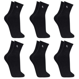 Kit 6 Pares Meia Lupo Cano Médio Original Sport Masculino Adulto Algodão