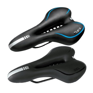 Selim Gel Bike Mtb Sport Vazado 275 X 155mm Anti-prostático em Oferta na Shopee