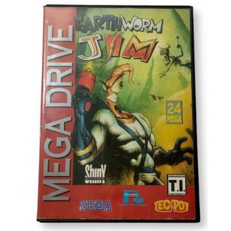 Jogo Earthworm Jim Original - Mega Drive