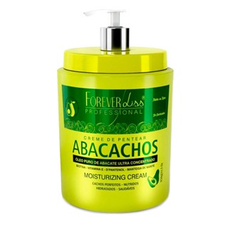 Creme de Pentear Forever Liss Abacachos para Cabelos Cacheados com 950g
