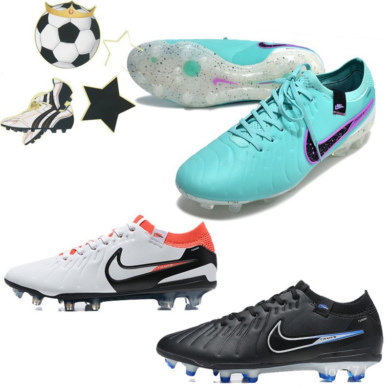 Nike Ronaldo Tiempo Legend 10 Elite FG 10 Cor Botas Sapatos de Futebol de Campo Sapatos de Futebol Original 1616