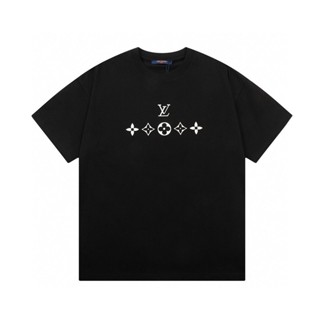 LOUIS VUITTON23 [Alta versão de alta qualidade com três padrão de camiseta casual de manga curta] [Enviado em 2 dias]
