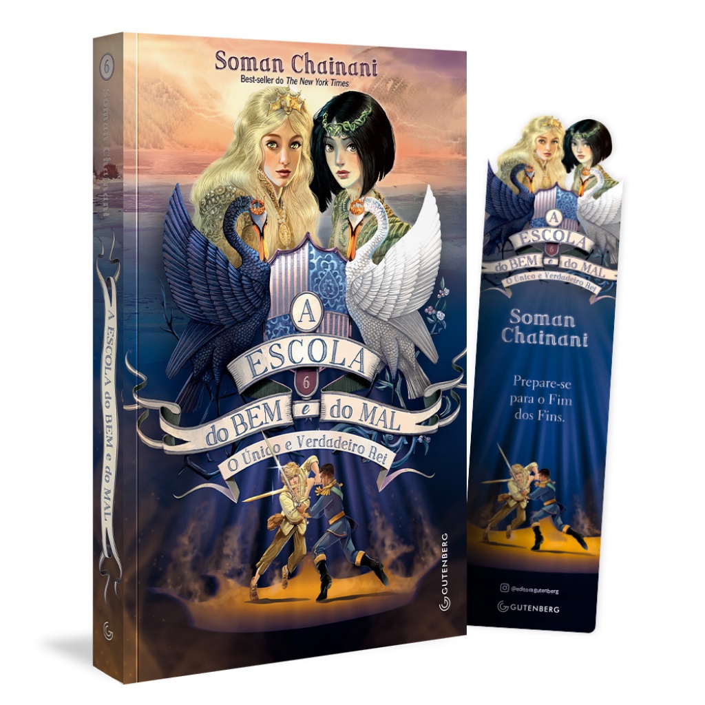 A ESCOLA DO BEM E DO MAL   VOL. 6 (SUCESSO DA NETFLIX) O ÚNICO E VERDADEIRO REI