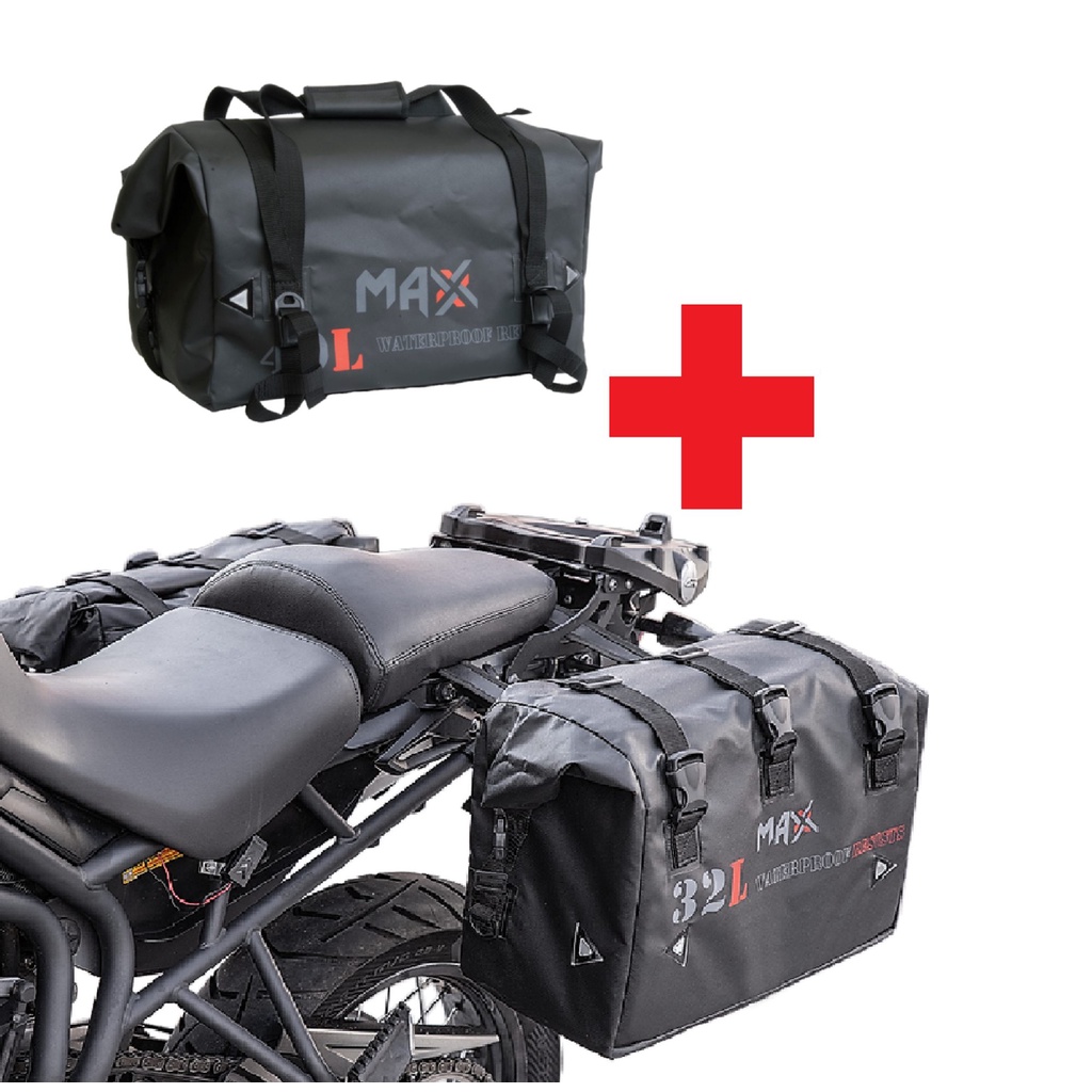 Alforge Bolsa Lateral e traseiro Impermeavel Capota Maritima Big Trail