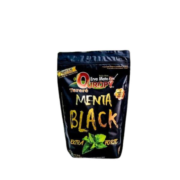 Erva Mate para Tereré Ouropy Premium - Menta Black Extra Forte