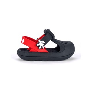 Sandália Grendene Disney Soft Baby 23017 Preto/Verm.