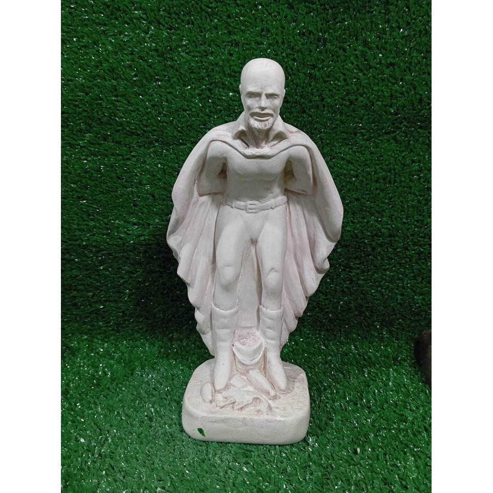 ESTÁTUA EXU MARABO 23CM EM GESSO CRU