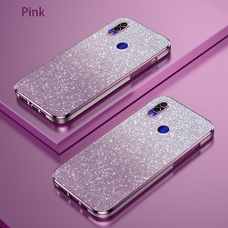 Para A Xiaomi Redmi Note 7 Caixa TPU À Prova De Choque De Telefone Com Glitter Eletroplated Note7 Tampa Traseira