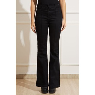 Calça Feminina Jeans Flare Vinco