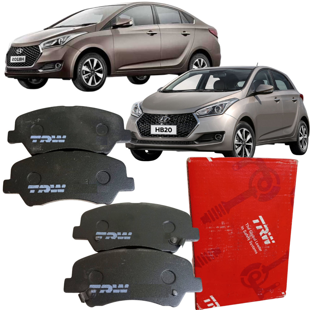 Pastilhas Freio Dianteiro HB20 1.6 16v 2013 2014 2015 2016 2017 2018 2019 TRW em Oferta na Shopee