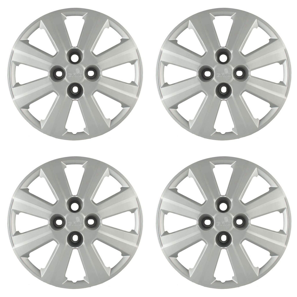 Calota Aro 14" cor Prata Mod Agile 10/13 (Jogo c/ 4 Calotas) Grid - 109CB-PTA-E em Oferta na Shopee