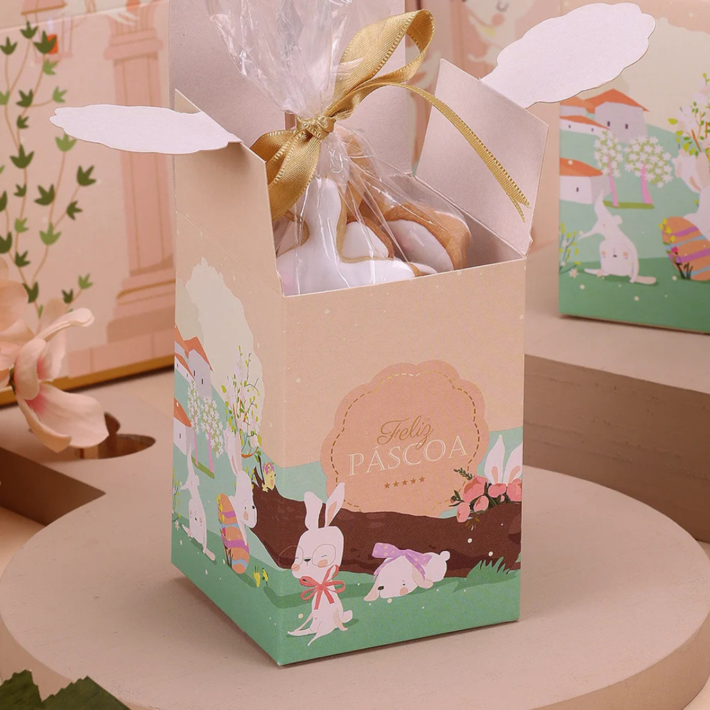 10 EMBALAGEM LEMBRANCINHA SEM VISOR DELICADEZA PÁSCOA 4789 ( PASCOA JANGO 2025 ) em Oferta na Shopee