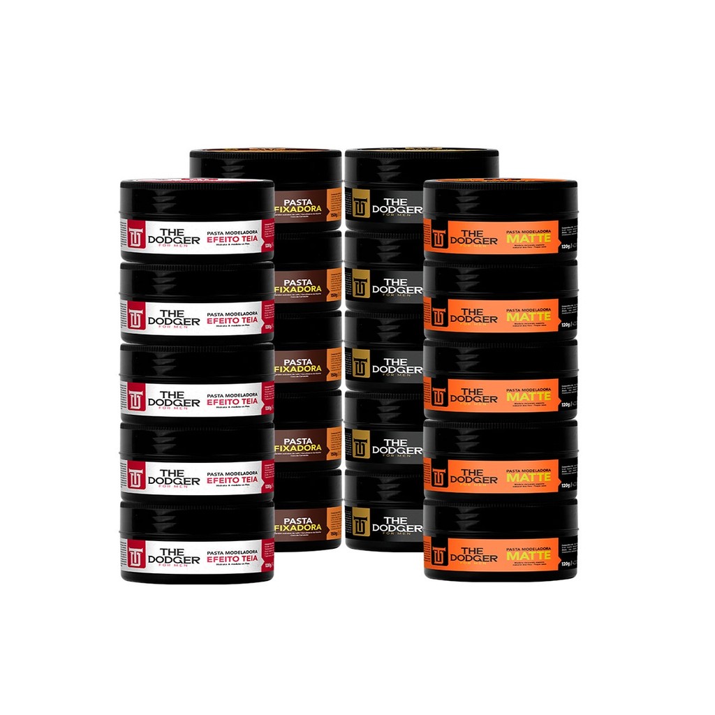 PASTAS FIXADORAS 20 UNIDADES THE DODGER
