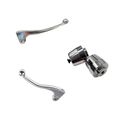 KIT Manete Freio Embreagem TITAN CARGO+Par Peso Guidao PCX