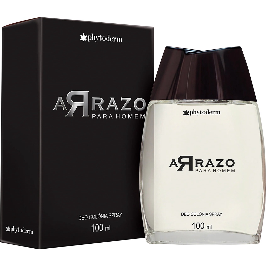 Colônia Perfume Phytoderm Arrazo Homem 100ml - Beauty