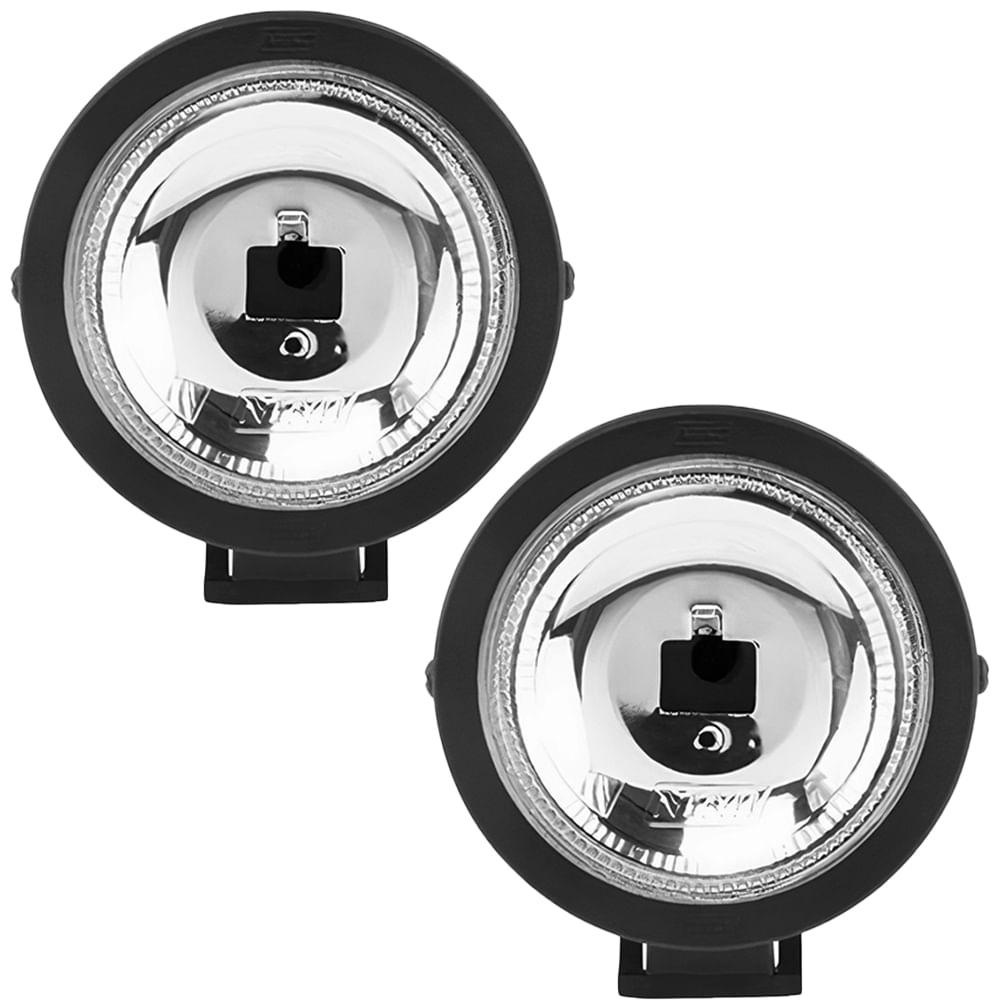 Par Farol De Milha Mini Universal Redondo F-11v Nino em Oferta na Shopee