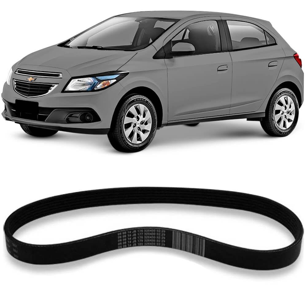 Correia Alternador Chevrolet Onix 2013 A 2018 Micro V Gates - Spare Parts and Accessories for Vehicles