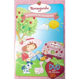 Livro: As Aventuras De Moranguinho: DVD + Livro De Atividades (Novo, Lacrado)
