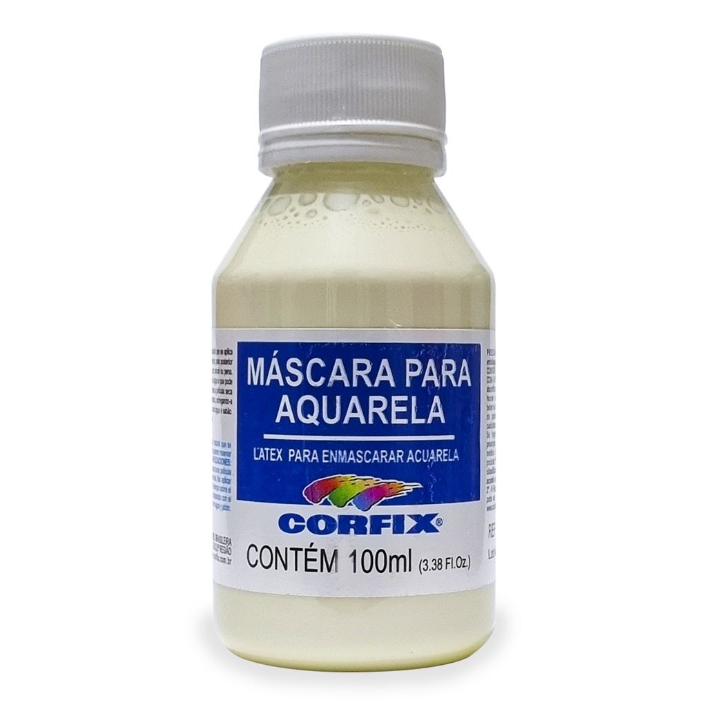 Máscara para Aquarela 100ml Corfix em Oferta na Shopee