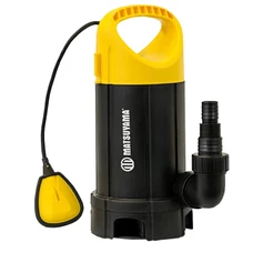 Bomba Submersa 1HP 750W 233L/min Água Limpa e Suja Matsuyama