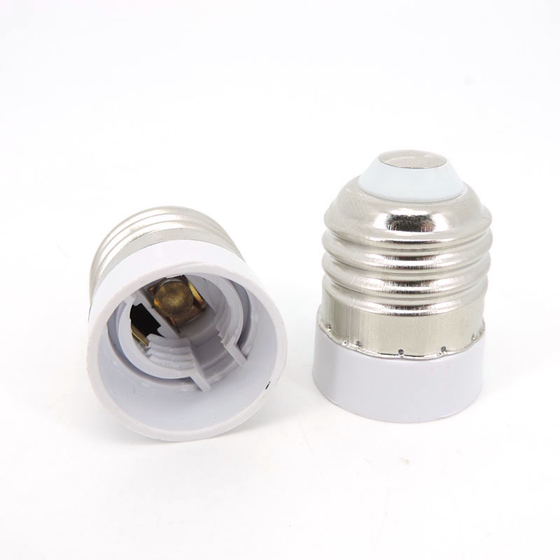 1/2/5 Pçs E27 Para E17 A E27 Lâmpada led Tomada De Energia Base Da Titular Halogênio CFL Adaptador Conversor BRA1