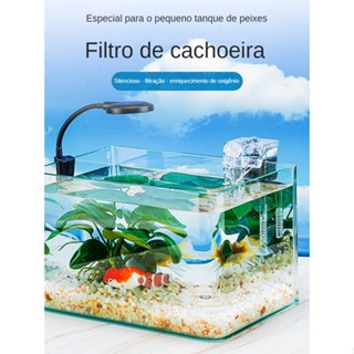 Aquário Filtro Mini Ciclo De Água Oxigenação anti-Sucção usb Pequena Bomba Montada Na Parede