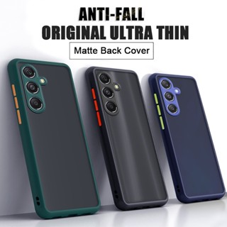 Para Samsung Galaxy M34 5G Capa Protetora Câmera De Silicone Fosco Macio Samsang M 34 34M Telefone À Prova De Choque
