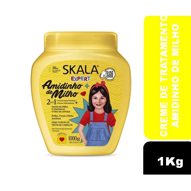 Creme de tratamento Amidinho de Milho 1Kg