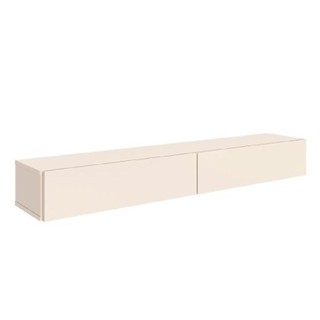 Rack Suspenso para Painel ou TV até 55 Polegadas 2 Portas 1,10m Off White EDN em Oferta na Shopee